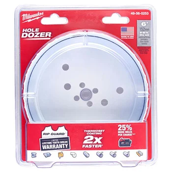 Milwaukee HOLE DOZER™ bimetalna kruna 152mm 49560253 Milwaukee HOLE DOZER™ bimetalna kruna 152mm 49560253
