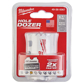 Milwaukee HOLE DOZER™ bimetalna kruna 33mm 49560067 Milwaukee HOLE DOZER™ bimetalna kruna 33mm 49560067