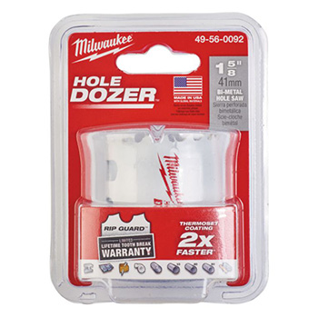 Milwaukee HOLE DOZER™ bimetalna kruna 41mm 49560092 Milwaukee HOLE DOZER™ bimetalna kruna 41mm 49560092