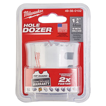 Milwaukee HOLE DOZER™ bimetalna kruna 44mm 49560102 Milwaukee HOLE DOZER™ bimetalna kruna 44mm 49560102