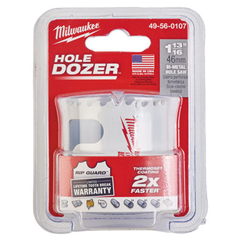 Milwaukee HOLE DOZER™ bimetalna kruna 46mm 49560107 Milwaukee HOLE DOZER™ bimetalna kruna 46mm 49560107