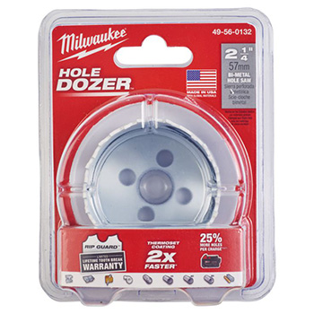 Milwaukee HOLE DOZER™ bimetalna kruna 57mm 49560132 Milwaukee HOLE DOZER™ bimetalna kruna 57mm 49560132