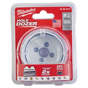 Milwaukee HOLE DOZER™ bimetalna kruna 64mm 49560147 Milwaukee HOLE DOZER™ bimetalna kruna 64mm 49560147