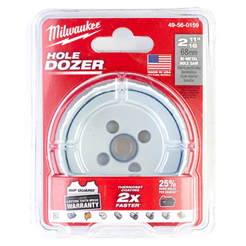 Milwaukee HOLE DOZER™ bimetalna kruna 68mm 49560159 Milwaukee HOLE DOZER™ bimetalna kruna 68mm 49560159