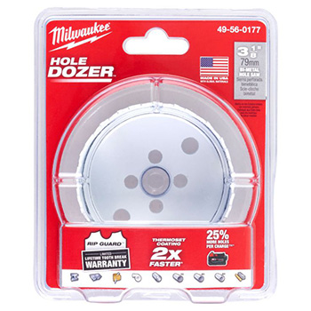 Milwaukee HOLE DOZER™ bimetalna kruna 79mm 49560177 Milwaukee HOLE DOZER™ bimetalna kruna 79mm 49560177