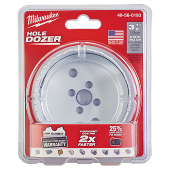 Milwaukee HOLE DOZER™ bimetalna kruna 89mm 49560193 Milwaukee HOLE DOZER™ bimetalna kruna 89mm 49560193