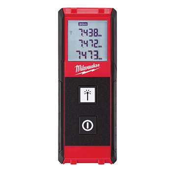 Milwaukee laserski merač razdaljine 30m LDM 30 Milwaukee laserski merač razdaljine 30m LDM 30