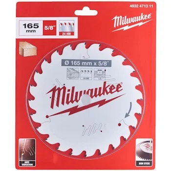 Milwaukee list testere za drvo 165mm 24Z 4932471311 Milwaukee list testere za drvo 165mm 24Z 4932471311