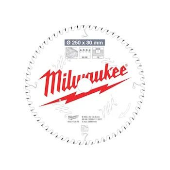 Milwaukee list testere 250x30x2.8mm 60Z 4932472016 Milwaukee list testere 250x30x2.8mm 60Z 4932472016
