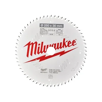 Milwaukee list testere 250x30x2.8mm 60Z 4932472016 Milwaukee list testere 250x30x2.8mm 60Z 4932472016