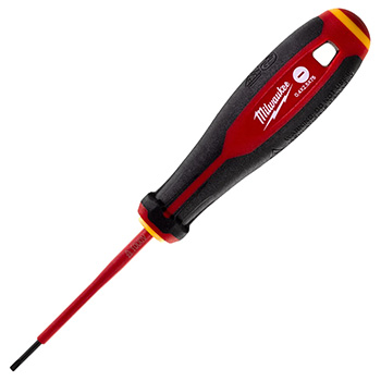 Milwaukee odvijač Tri-Lobe 1000V VDE ravni 0.4 x 2.5 x 75 mm 4932478712 Milwaukee odvijač Tri-Lobe 1000V VDE ravni 0.4 x 2.5 x 75 mm 4932478712