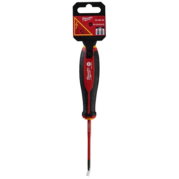 Milwaukee odvijač Tri-Lobe 1000V VDE ravni 0.4 x 2.5 x 75 mm 4932478712 Milwaukee odvijač Tri-Lobe 1000V VDE ravni 0.4 x 2.5 x 75 mm 4932478712