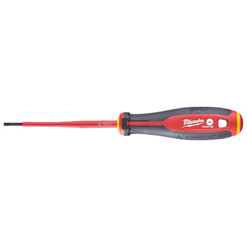 Milwaukee odvijač Tri-Lobe 1000V VDE ravni 0.5 x 3.0 x 100 mm 4932478713 Milwaukee odvijač Tri-Lobe 1000V VDE ravni 0.5 x 3.0 x 100 mm 4932478713