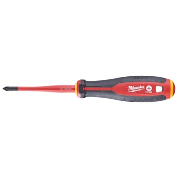 Milwaukee odvijač Tri-Lobe 1000V VDE krstasti PH1 x 80 mm 4932478721 Milwaukee odvijač Tri-Lobe 1000V VDE krstasti PH1 x 80 mm 4932478721