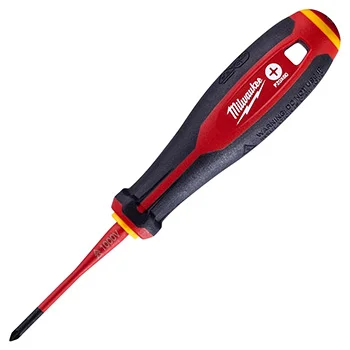 Milwaukee odvijač Tri-Lobe 1000V VDE krstasti PZ0 x 60 mm 4932478724 Milwaukee odvijač Tri-Lobe 1000V VDE krstasti PZ0 x 60 mm 4932478724