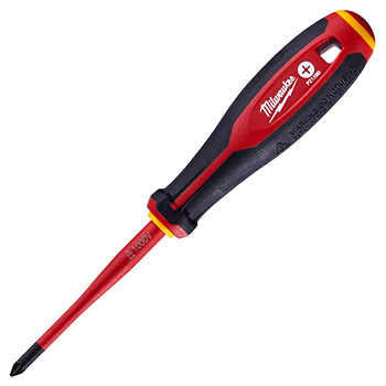 Milwaukee odvijač Tri-Lobe 1000V VDE krstasti PZ1 x 80 mm 4932478725 Milwaukee odvijač Tri-Lobe 1000V VDE krstasti PZ1 x 80 mm 4932478725