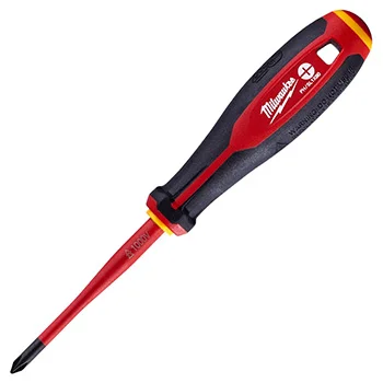 Milwaukee odvijač Tri-Lobe 1000V VDE PlusMinus PH/SL1 x 80 mm 4932478733 Milwaukee odvijač Tri-Lobe 1000V VDE PlusMinus PH/SL1 x 80 mm 4932478733