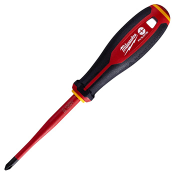 Milwaukee odvijač Tri-Lobe 1000V VDE PlusMinus PH/SL2 x 100 mm 4932478734 Milwaukee odvijač Tri-Lobe 1000V VDE PlusMinus PH/SL2 x 100 mm 4932478734