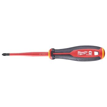 Milwaukee odvijač Tri-Lobe 1000V VDE PlusMinus PZ/SL2 x 100 mm 4932478736 Milwaukee odvijač Tri-Lobe 1000V VDE PlusMinus PZ/SL2 x 100 mm 4932478736