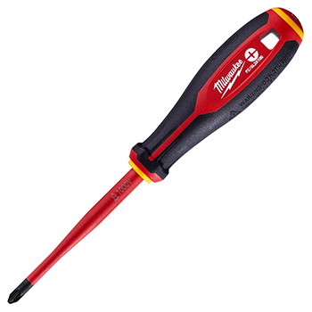 Milwaukee odvijač Tri-Lobe 1000V VDE PlusMinus PZ/SL2 x 100 mm 4932478736 Milwaukee odvijač Tri-Lobe 1000V VDE PlusMinus PZ/SL2 x 100 mm 4932478736