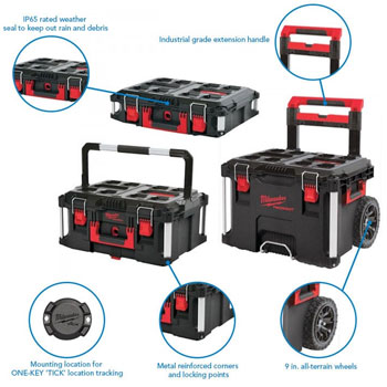 Milwaukee kolica za alat Packout 1-2-3 sistem 4932464244 Milwaukee kolica za alat Packout 1-2-3 sistem 4932464244