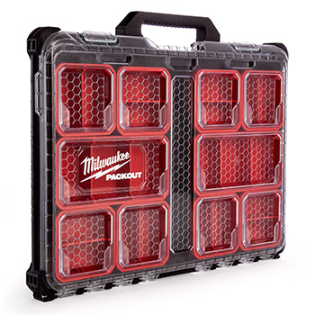 Milwaukee Packout Slim Organizer klaser kutija 500 x 380 x 65 mm 4932471064 Milwaukee Packout Slim Organizer klaser kutija 500 x 380 x 65 mm 4932471064