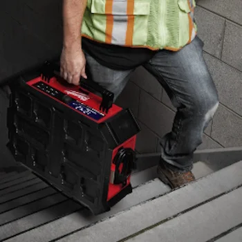 Milwaukee packout radio/punjač 18V/230V M18 PRCDAB+-0 4933472112 Milwaukee packout radio/punjač 18V/230V M18 PRCDAB+-0 4933472112