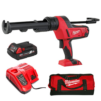 Milwaukee akumulatorski pištolj za patrone 18V 2Ah C18 PCG/310C-201B 4933441310 Milwaukee akumulatorski pištolj za patrone 18V 2Ah C18 PCG/310C-201B 4933441310