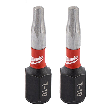 Milwaukee udarni bitsevi T10 x 25mm 1/4 Milwaukee udarni bitsevi T10 x 25mm 1/4