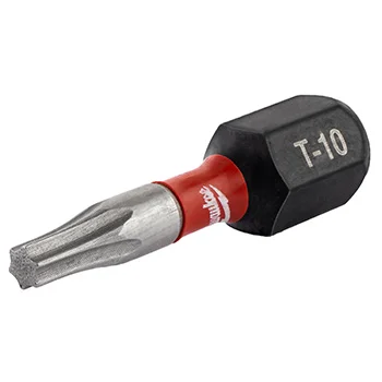 Milwaukee udarni bitsevi T10 x 25mm 1/4 Milwaukee udarni bitsevi T10 x 25mm 1/4