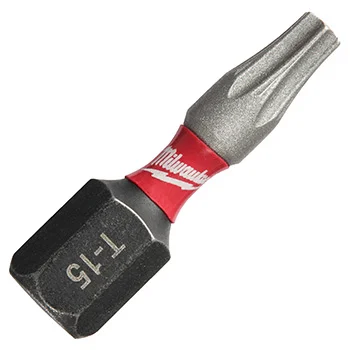 Milwaukee udarni bitsevi T15 x 25mm 1/4