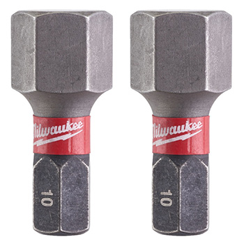 Milwaukee udarni bitsevi HEX 10 x 25mm 1/4