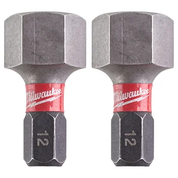Milwaukee udarni bitsevi HEX 12 x 25mm 1/4 Milwaukee udarni bitsevi HEX 12 x 25mm 1/4