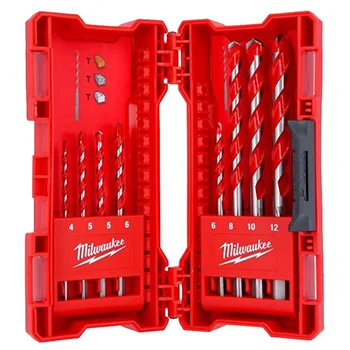 Milwaukee Vidija burgije za beton 4-12mm 8/1 4932471192 Milwaukee Vidija burgije za beton 4-12mm 8/1 4932471192