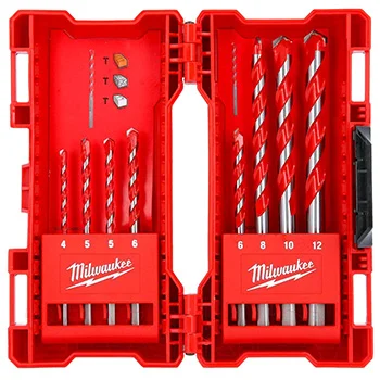 Milwaukee Vidija burgije za beton 4-12mm 8/1 4932471192 Milwaukee Vidija burgije za beton 4-12mm 8/1 4932471192