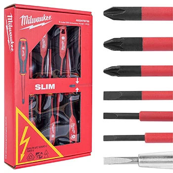 Milwaukee set odvijača Tri-Lobe 1000V VDE Slim 7/1 4932478738 Milwaukee set odvijača Tri-Lobe 1000V VDE Slim 7/1 4932478738