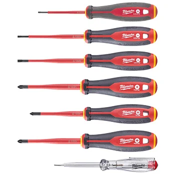 Milwaukee set odvijača Tri-Lobe 1000V VDE Slim 7/1 4932478738 Milwaukee set odvijača Tri-Lobe 1000V VDE Slim 7/1 4932478738