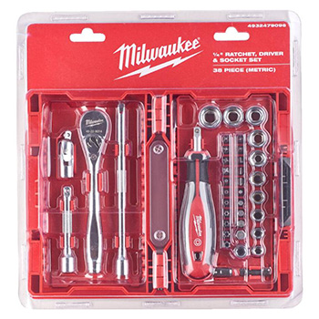 Milwaukee set nasadnih ključeva 1/4 Milwaukee set nasadnih ključeva 1/4
