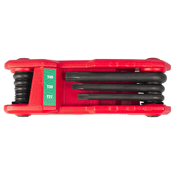 Milwaukee set Torx ključeva na držaču T9-T40 8kom 4932480979-4