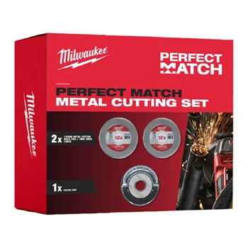 Milwaukee rezni set za brusilicu 20 kom. reznih ploča 125x 1.0 mm + Fixtec matica 4932492888
