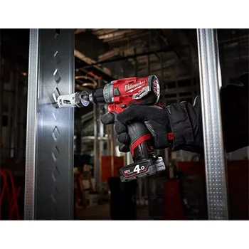 Milwaukee aku set - bušilica-odvijač 12V + aku alat za pop nitne 12V + punjač + 4 baterije + torba M12 FPD + M12 BPRT SET-3