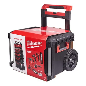 Milwaukee aku set - vibraciona bušilica-odvijač + udarni odvijač + bušilica-čekić + ugaona brusilica + punjač + 3 baterije + PACKOUT™ kutija M18 FPP4M-503P SET-8 Milwaukee aku set - vibraciona bušilica-odvijač + udarni odvijač + bušilica-čekić + ugaona brusilica + punjač + 3 baterije + PACKOUT™ kutija M18 FPP4M-503P SET-8