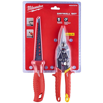 Milwaukee set ručna testera i makaze za lim prave 4932479784 Milwaukee set ručna testera i makaze za lim prave 4932479784