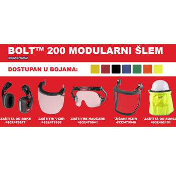 Milwaukee modularni šlem Bolt 200 4932479252 Milwaukee modularni šlem Bolt 200 4932479252