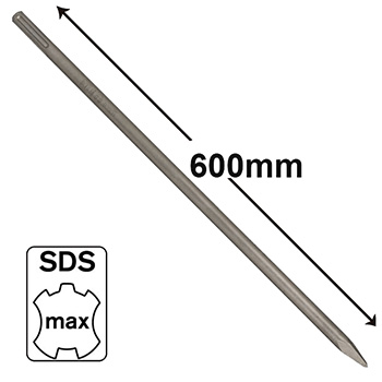 Milwaukee špic SDS-Max 600mm 4932343736-2