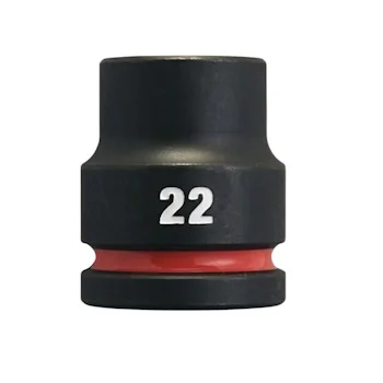Milwaukee udarni nasadni ključ 3/4″ 6 tačaka/kratka/metrička 22mm 4932480364