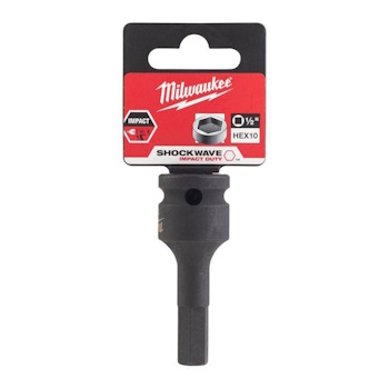 Milwaukee udarni nastavak 1/2″ 6 tačaka HEX10 pogon 4932478066 Milwaukee udarni nastavak 1/2″ 6 tačaka HEX10 pogon 4932478066