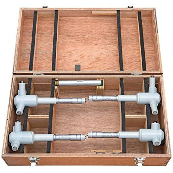 Mitutoyo mehanički trokraki mikrometri u setu 4kom-100-200mm 368-994 Mitutoyo mehanički trokraki mikrometri u setu 4kom-100-200mm 368-994