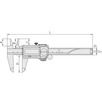 Mitutoyo pomično merilo 0-150mm 500-709-20-2