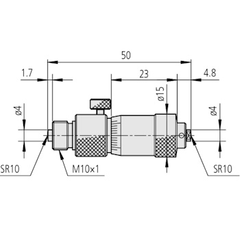 Mitutoyo štapasti mikrometar za unutrašnje merenje 50-1500mm 137-205-1
